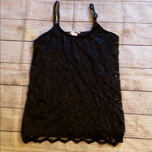Black laced Camisole